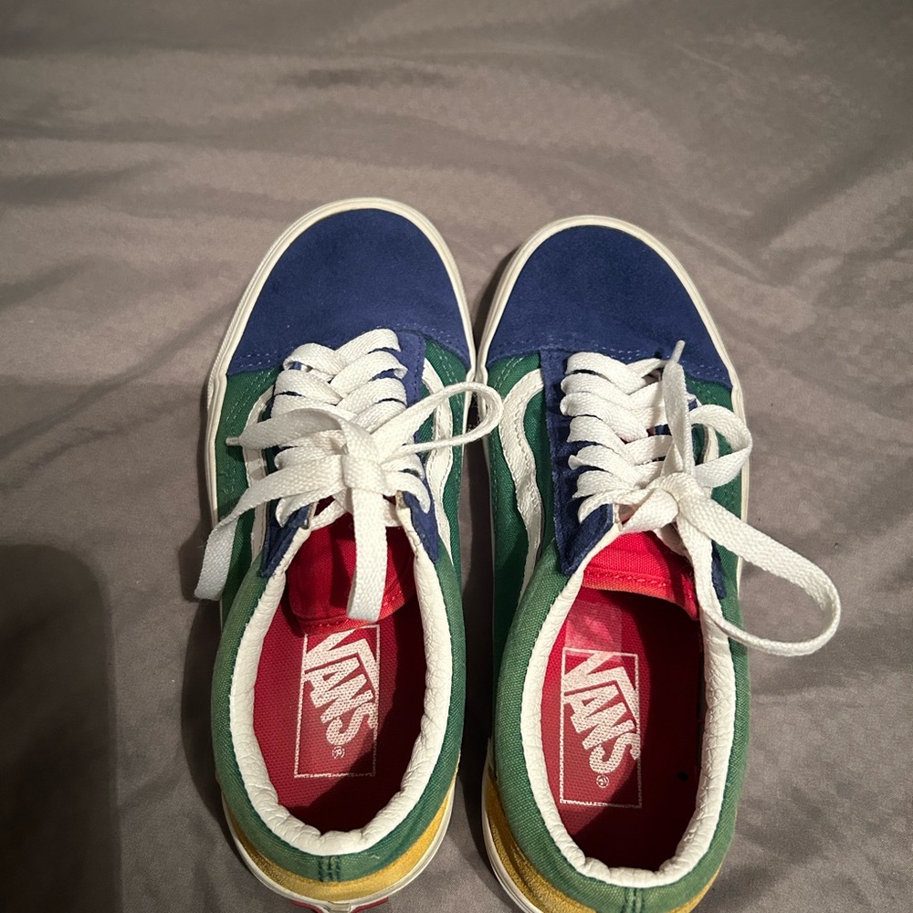 Vans Kids Colorful Canvas Sneakers
